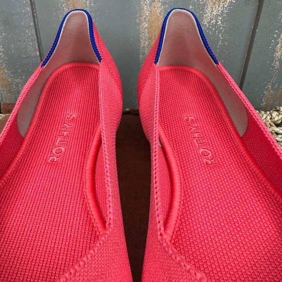 Rothy's The Flat Limited Edition Grapefruit Sz 9 - Picture 5 of 16